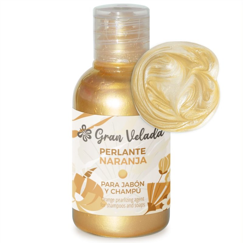 Perlante líquido naranja