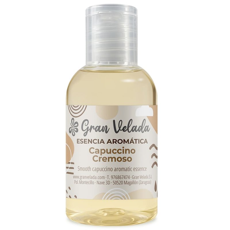 esencia capuchino cremoso, aroma