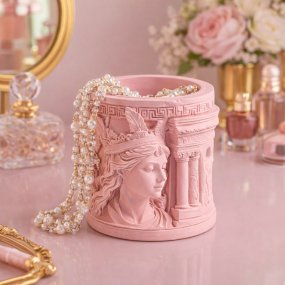 Moule pour récipient de bougies buste Olympe