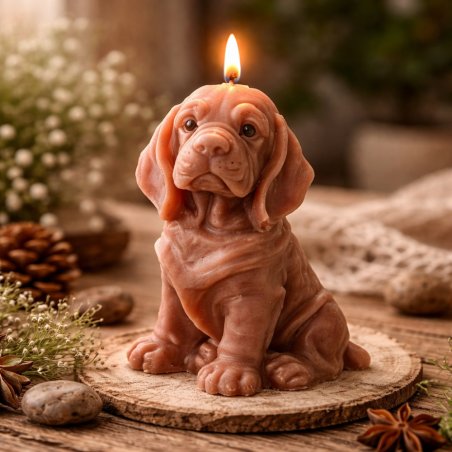 Molde perro de San Huberto cachorro