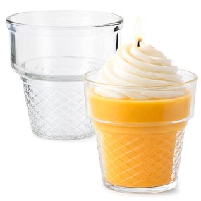Recipiente 200 ml cucurucho para velas