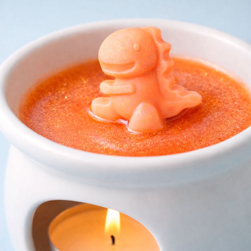 molde para velas de dinosaurio