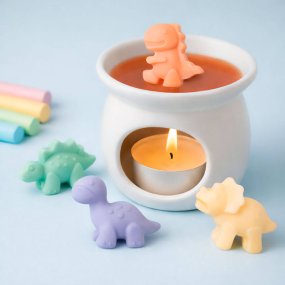 Molde dinossauros para wax melts