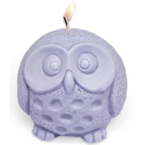 Bougies de moisissure grand hibou rond Bougies de moisissure grand hibou rond
