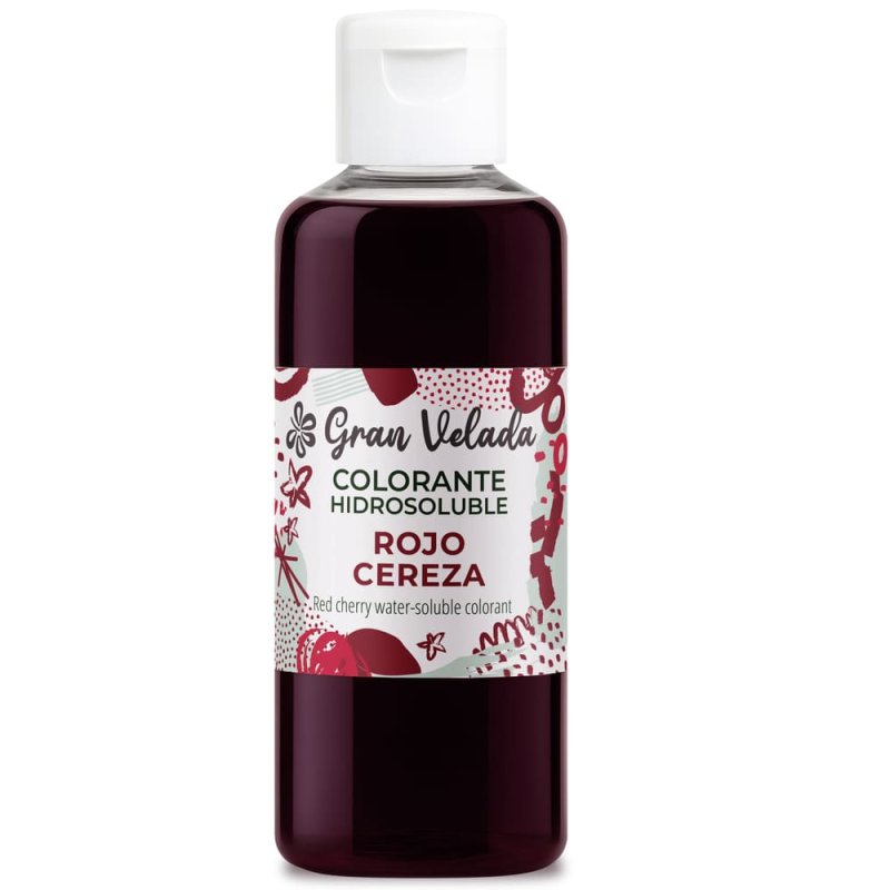 Colorante jabon glicerina rojo cereza