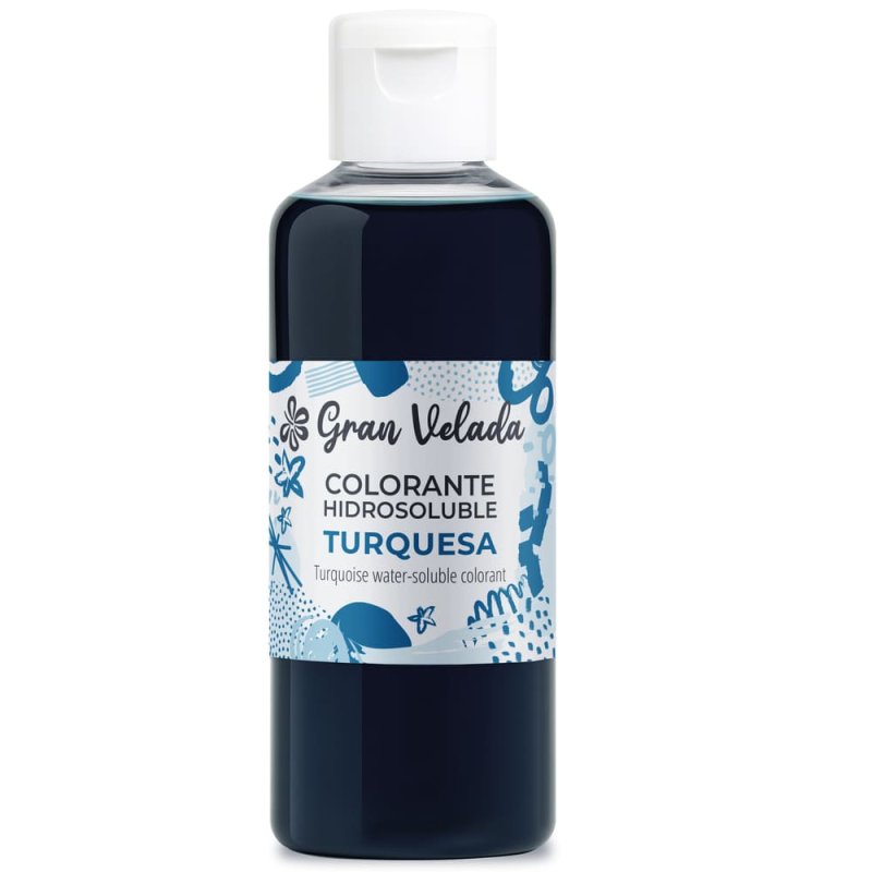 Colorante jabon glicerina turquesa