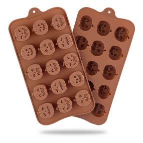 Moule 15 petites citrouilles d’Halloween