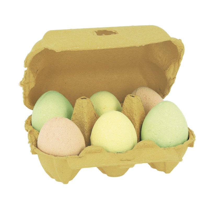 Huevera de carton amarilla