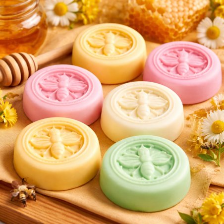 Molde jabon abeja reina