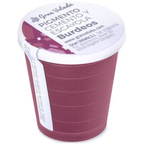 Pigmento bordo para cimento e gesso