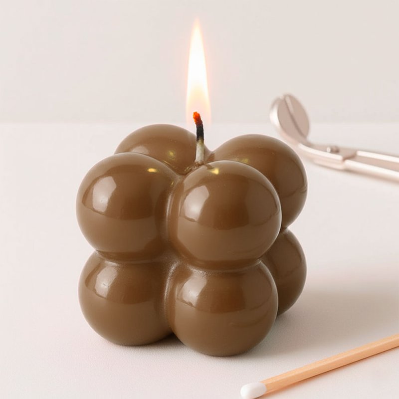 pardo, Barniz para velas