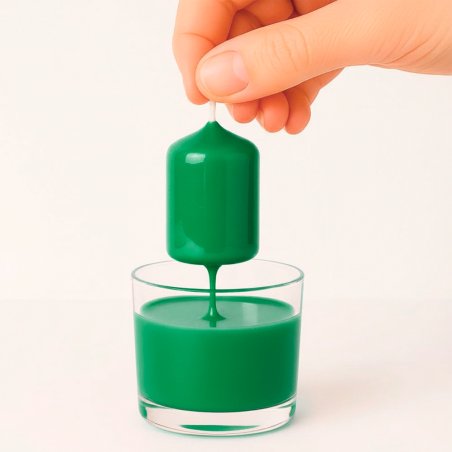 Barniz verde esmeralda