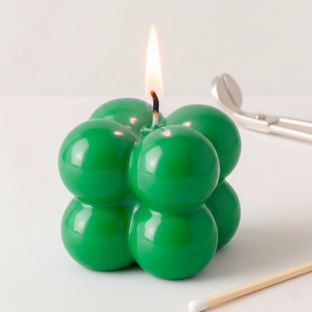 Verde brillante Barniz para velas