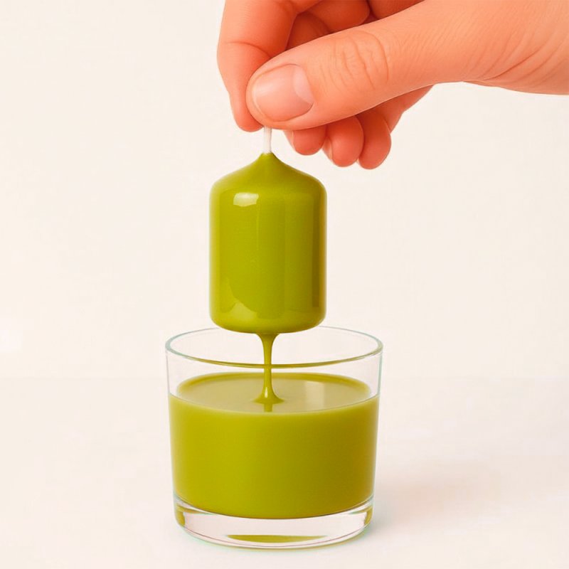 Barniz verde pistacho