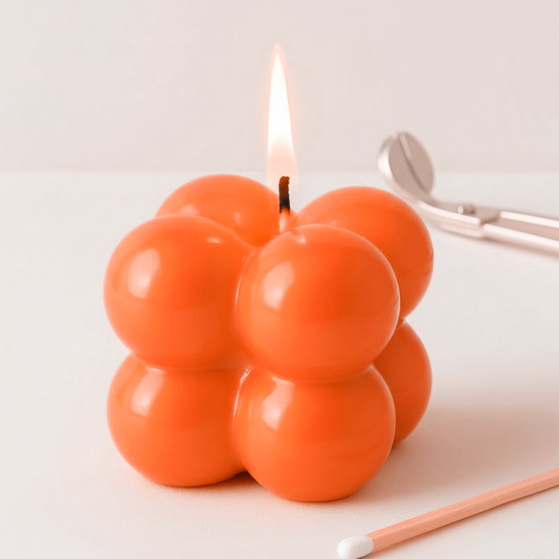 Naranja calabaza Barniz para velas