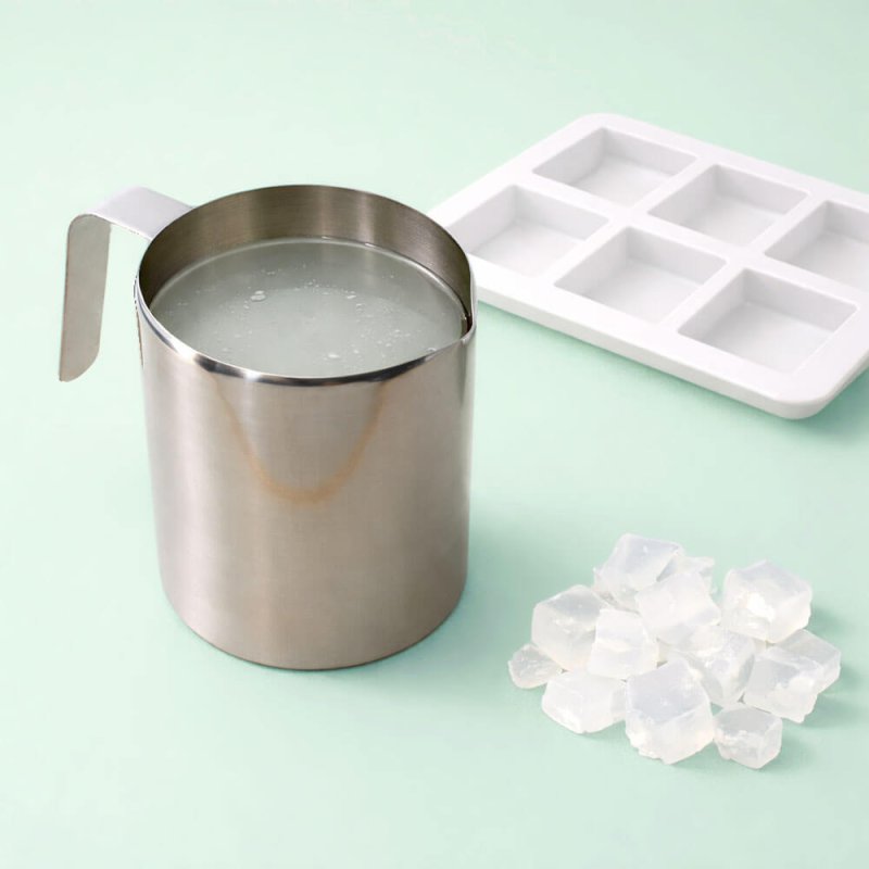 jarra para derretir cera