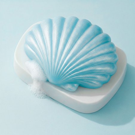 perlante para champú azul