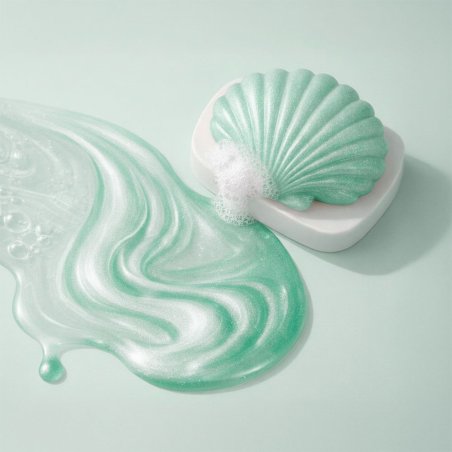 líquido Perlante verde agua, para jabones