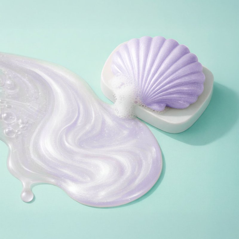 perlante lila para jabones