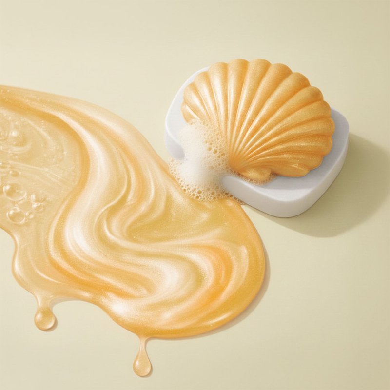 perlante para jabones color naranja