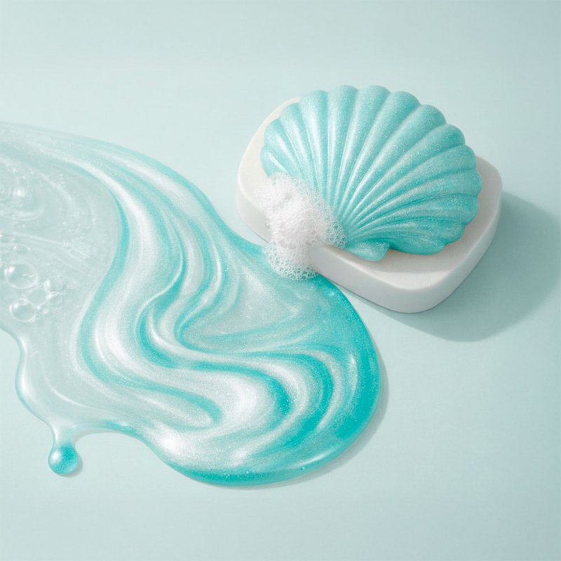 perlante para jabones color turquesa
