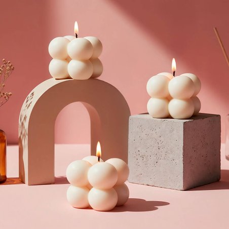 Molde velas bubble mini