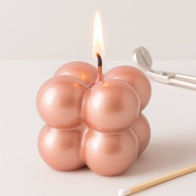 Molde velas bubble 4 bolas