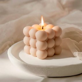 Molde velas bubble 9 bolas