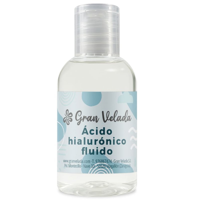 Acido hialuronico fluido para cosmetica