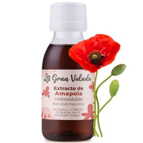 Extracto de amapola hidrosoluble