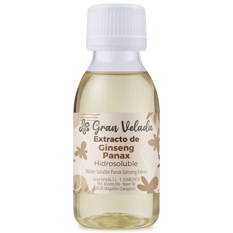 Extracto de ginseng panax hidrosoluble