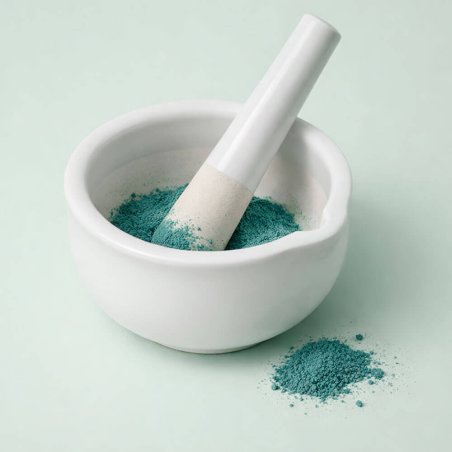 Mortero de porcelana 9 x 5 cm