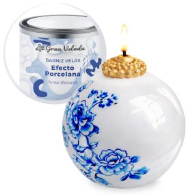 Barniz velas efecto porcelana