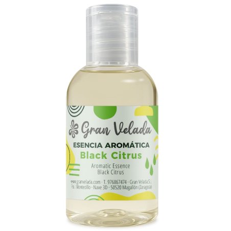 Esencia aromática black citrus para velas