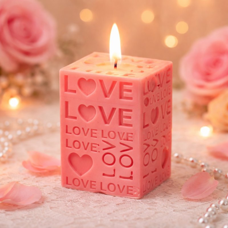 Molde velas columna love