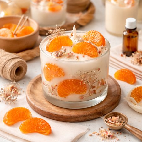 Gajitos de mandarina molde