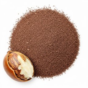 Particulas exfoliantes de cascara de karite 500 micras