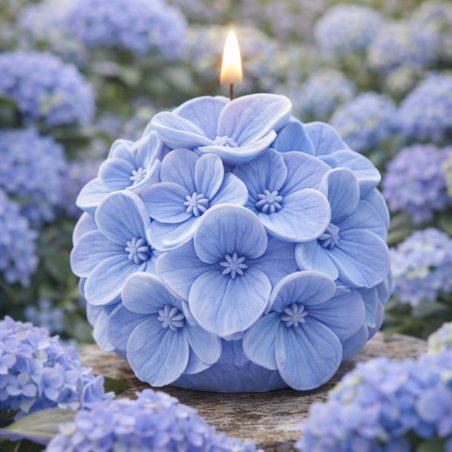 molde velas flores