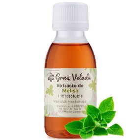 Extrato de erva-cidreira hidrossolúvel