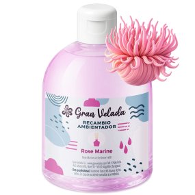 Reposição ambientador mikado rose marine