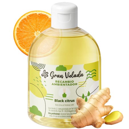 Recambio ambientador mikado black citrus
