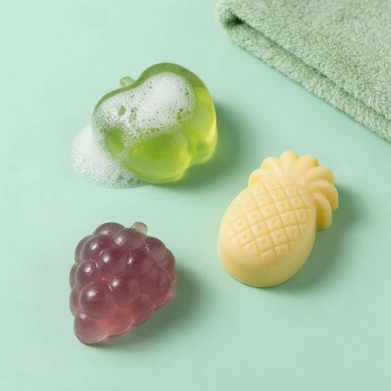 Molde para manualidades frutas variadas