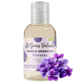 Essence aromatique de violettes