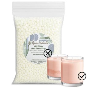 Aditivo antifrosting para velas em copo por grosso