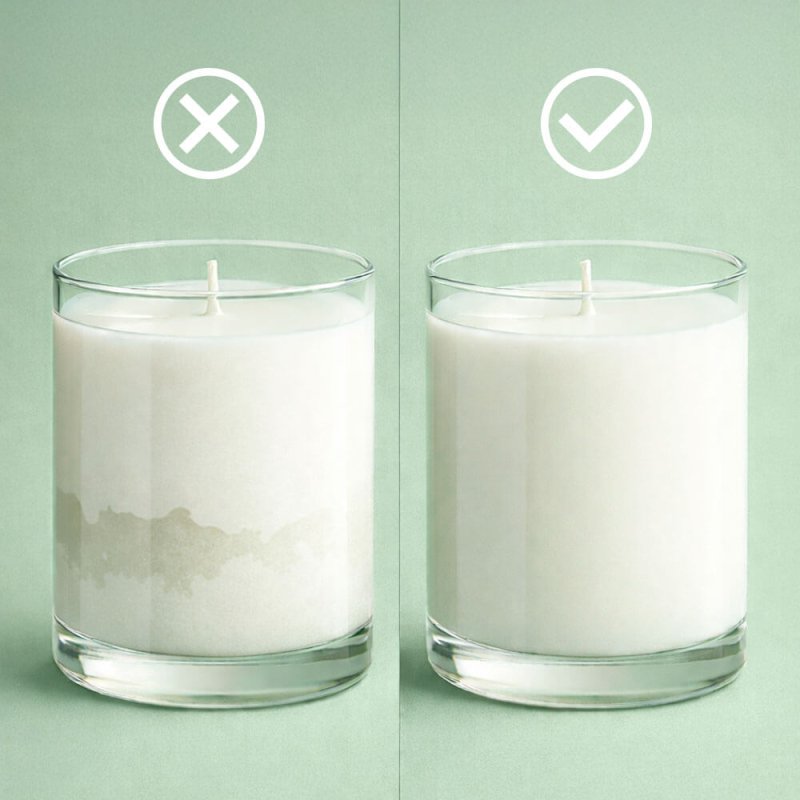 Aditivo anti-frosting para velas en vaso