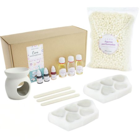 Contenido del kit como hacer cera perfumada