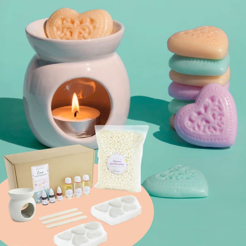 Kit como hacer cera perfumada