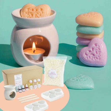 Kit como hacer cera perfumada