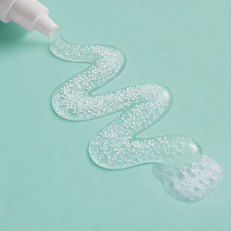 Exfoliante de celulosa casero.