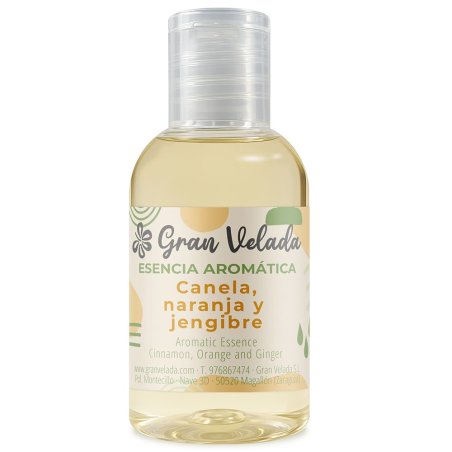 Esencia de canela, naranja y jengibre